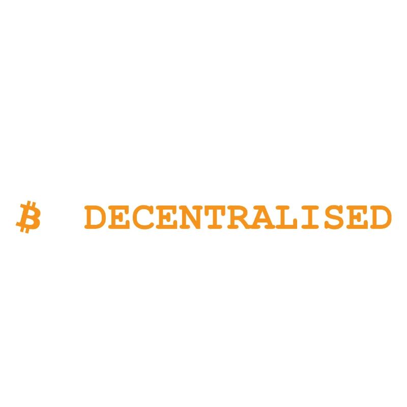 Bitcoin Revolution - White/Orange/UK