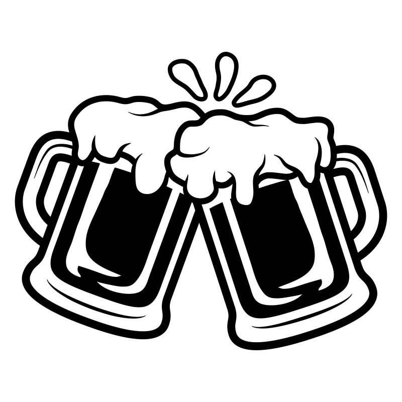Cruches à bière grillée