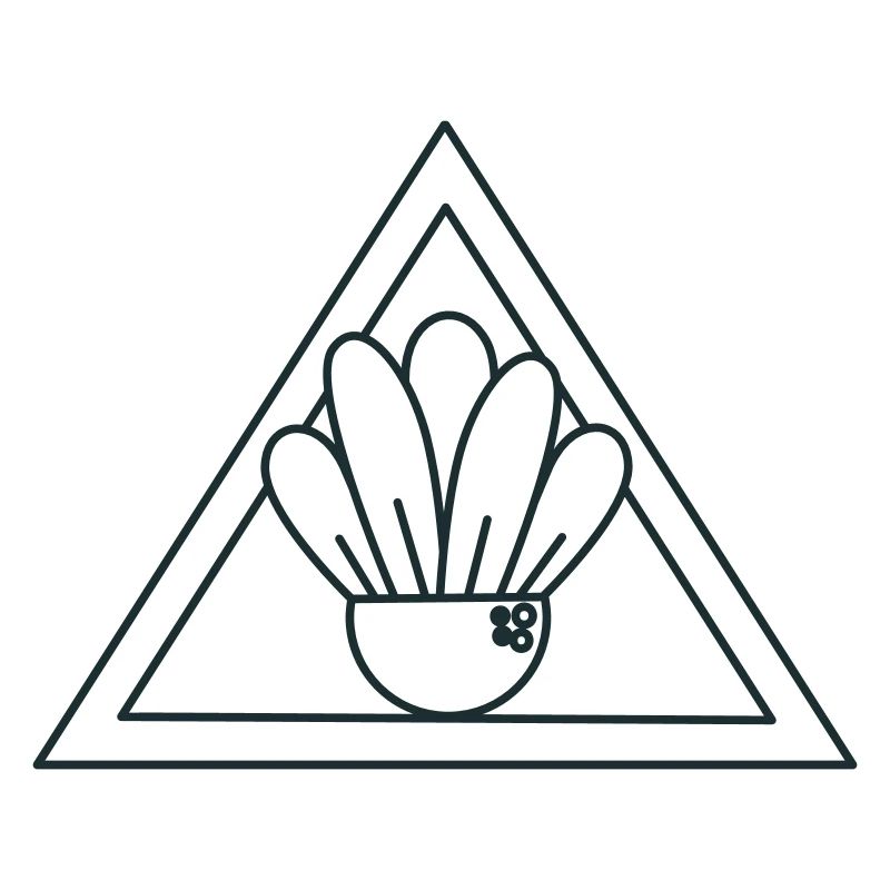 POT plant in a triangle