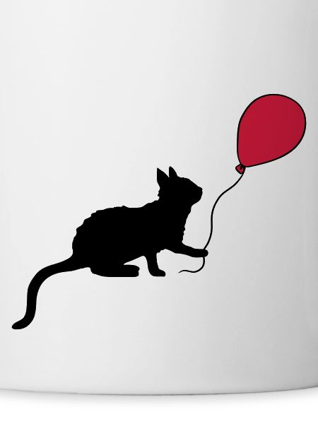 Red Balloon Kitten Plays