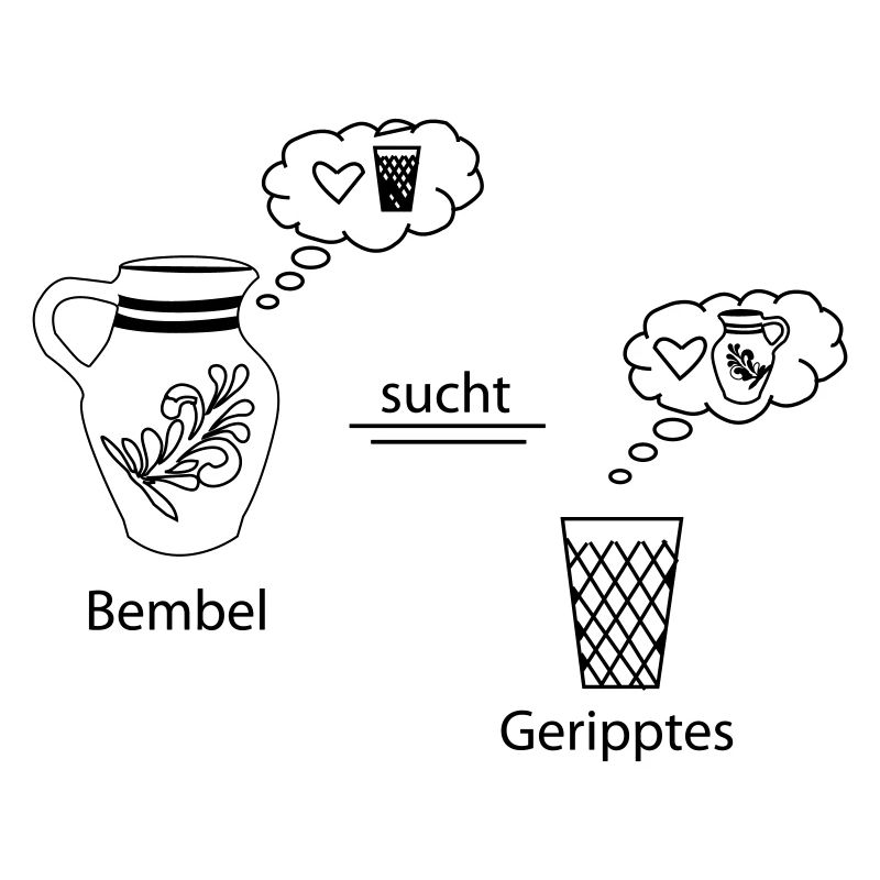 Bembel et bulles de pensée nervurées