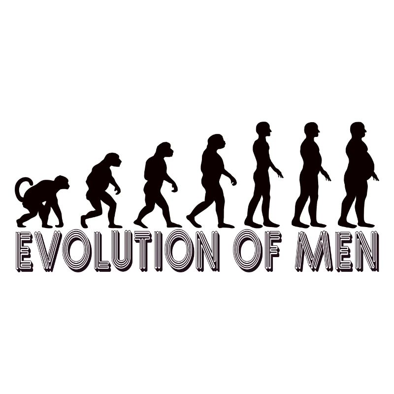 Evolution des hommes - Pour les hommes au ventre noir
