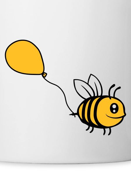 Happy Balloon Bee Comic