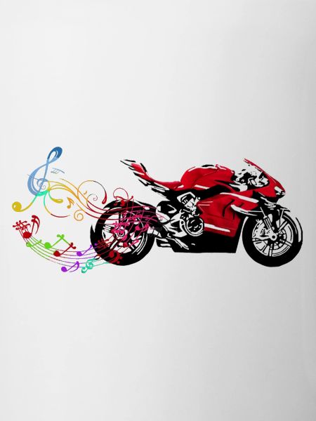MOTORRADFAHRER PASSION MUSIC NOTE