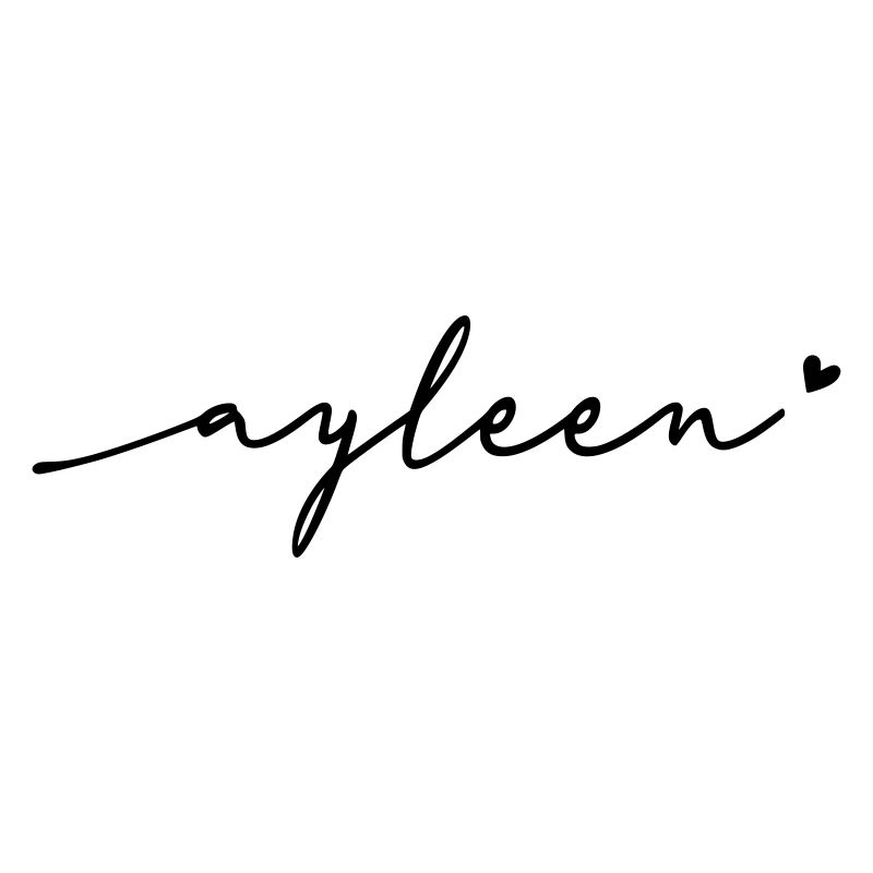 Nom cursif d’Ayleen