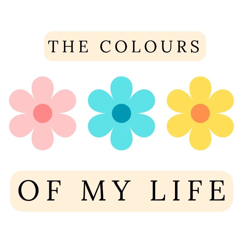 Les couleurs de ma vie sont une source d’inspiration