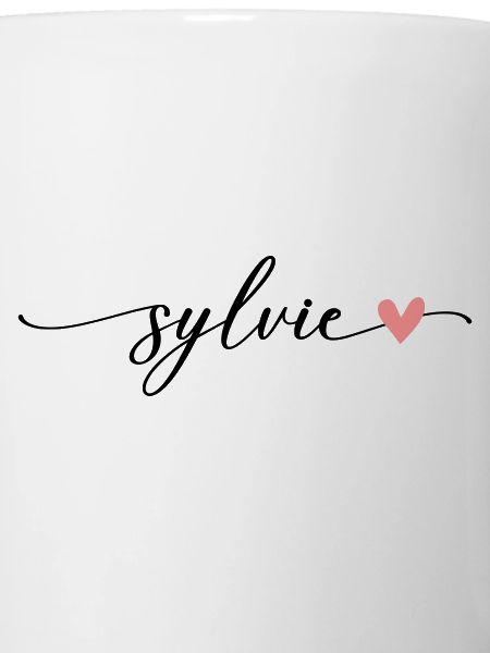 Sylvie Name Calligraphy Font
