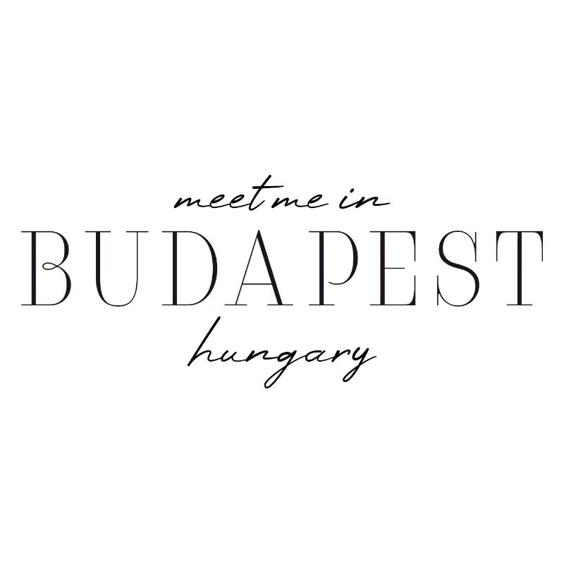 Experience Budapest with this t-shirt