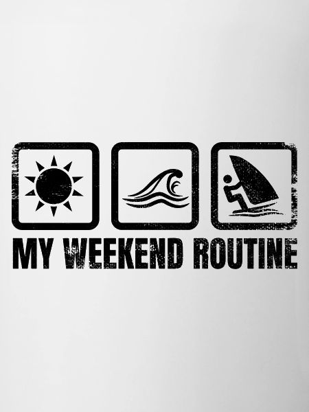 Windsurfer Weekend Routine