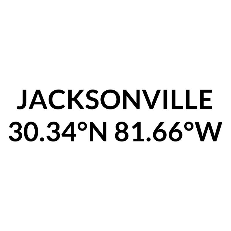 Jacksonville, Florida, USA Coordinates