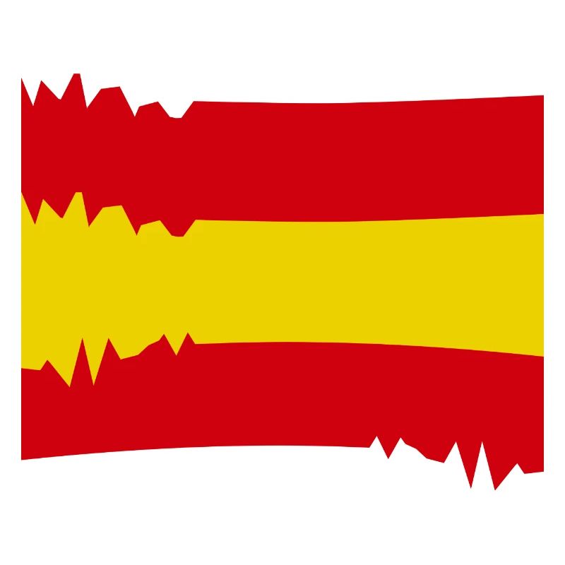 Drapeau espagnol : aspect flou