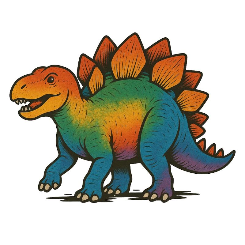 Dinosaur Pride Rainbow