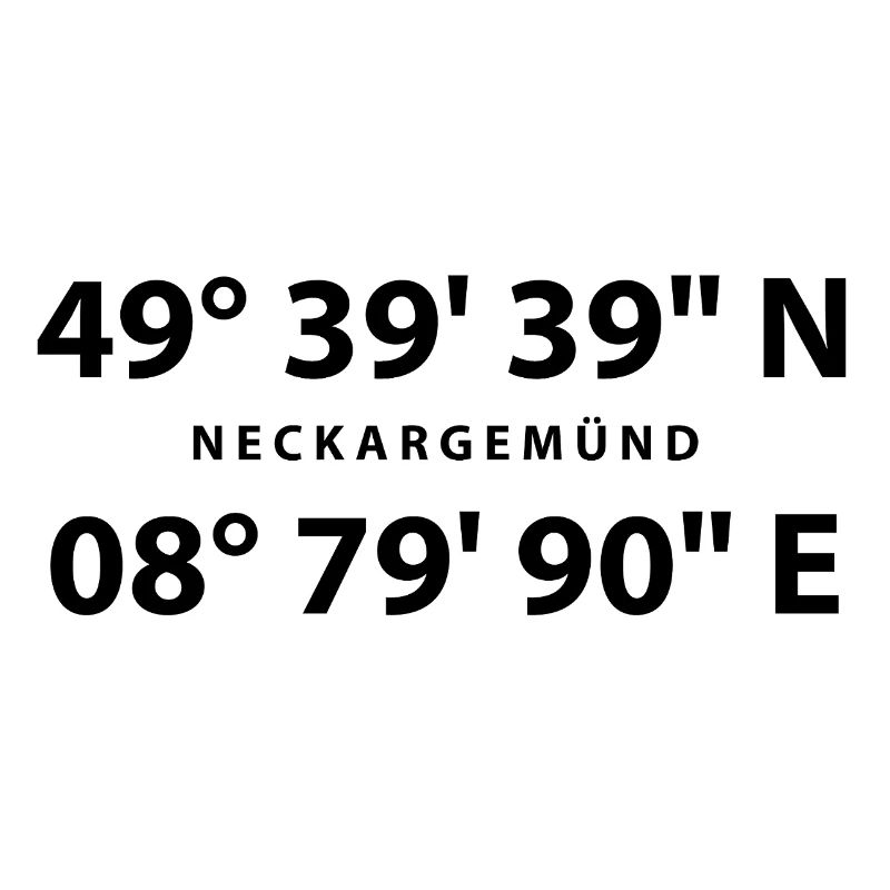 Neckargemünd avec coordonnées GPS