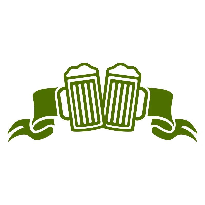 Two Beer Glasses Push