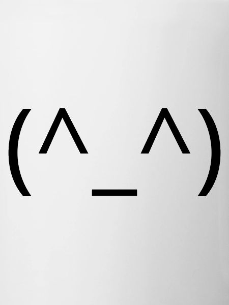 Happy Emoticon (^_^) Smile Classic