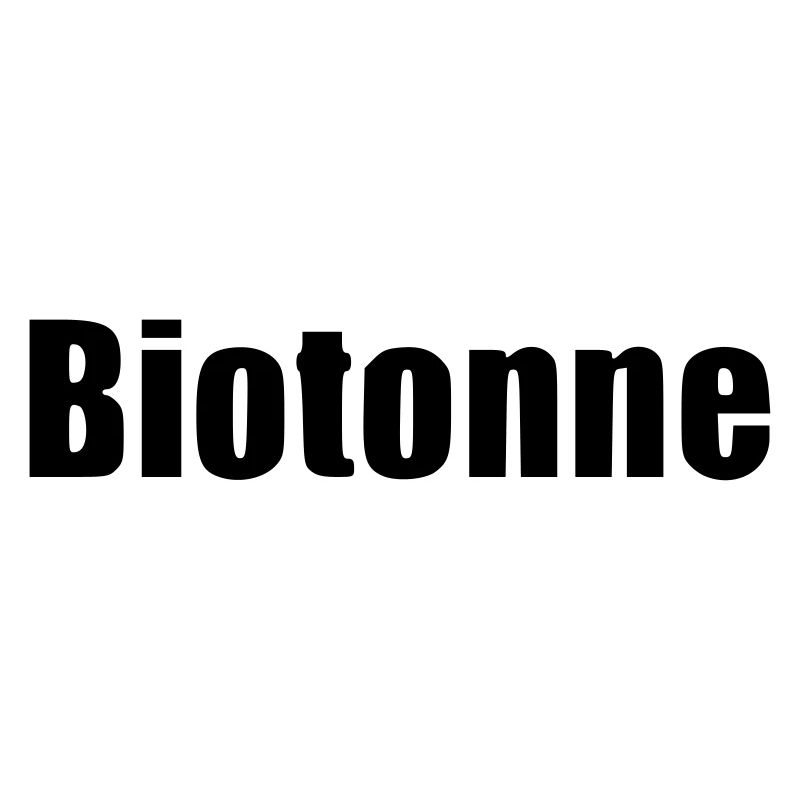 Biotonne Vegan Geschenk Geburtstag Statement