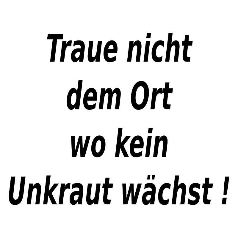 Ort Unkraut Garten