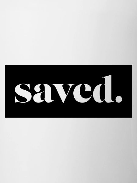saved. boxed