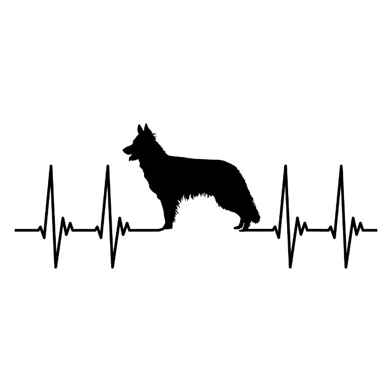 deutscher schäferhund german shepherd puls EKG