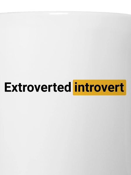 Extroverted introvert (black)