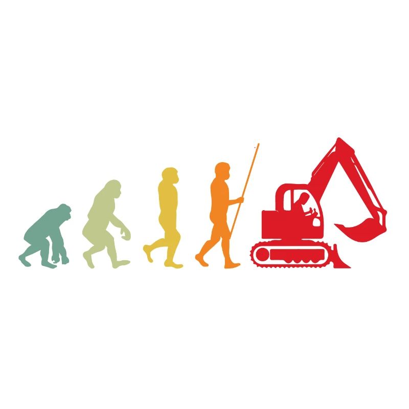 Excavator driver Evolution excavator excavator driver