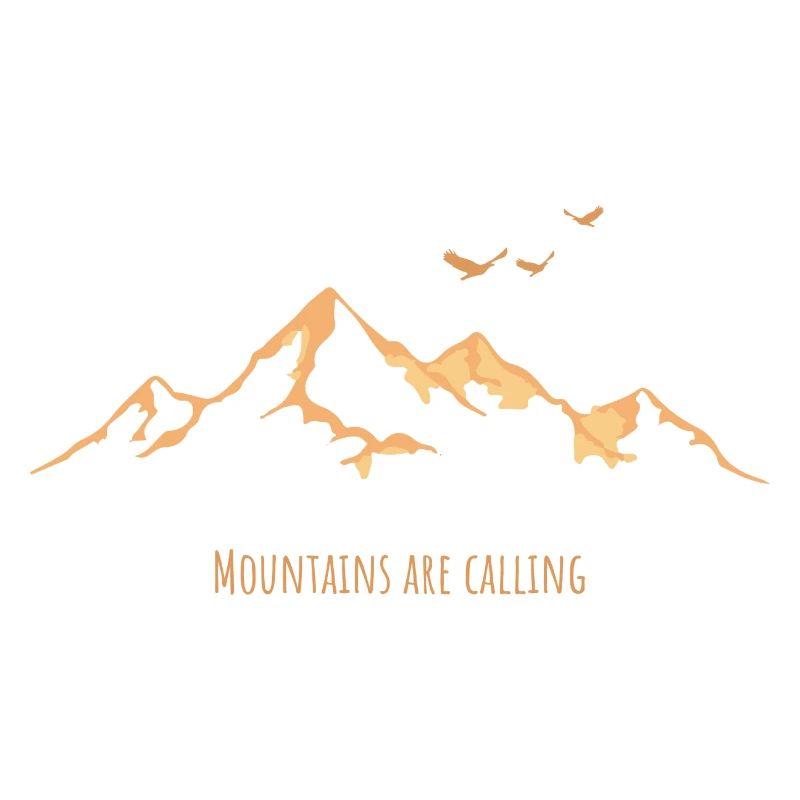 Mountains are calling design