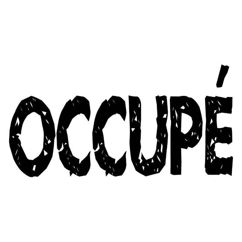 occupé