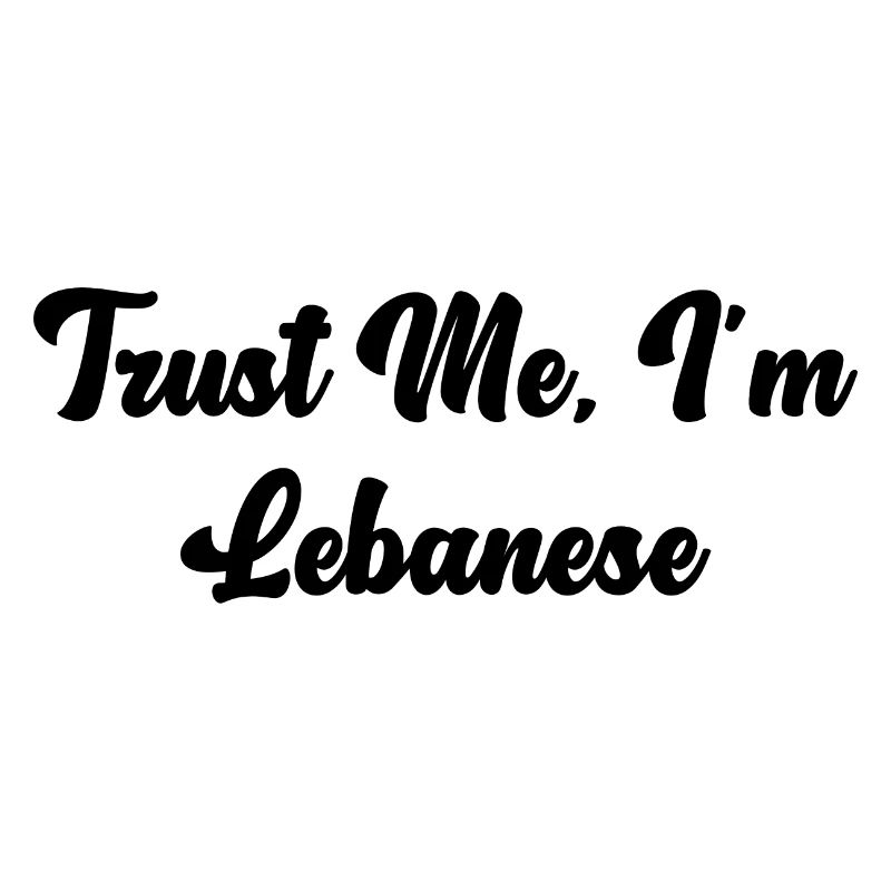 Croyez-moi, je suis libanais