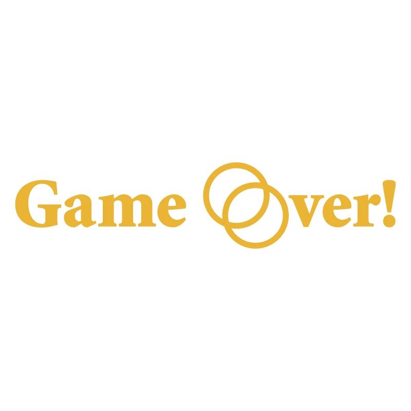 Game over Hochzeit Ehepaar Braut Bräutigam Ehering