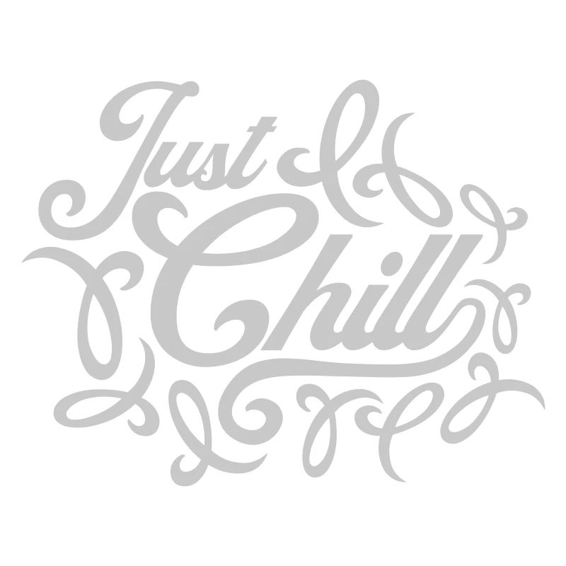 Just Chill Text Logo