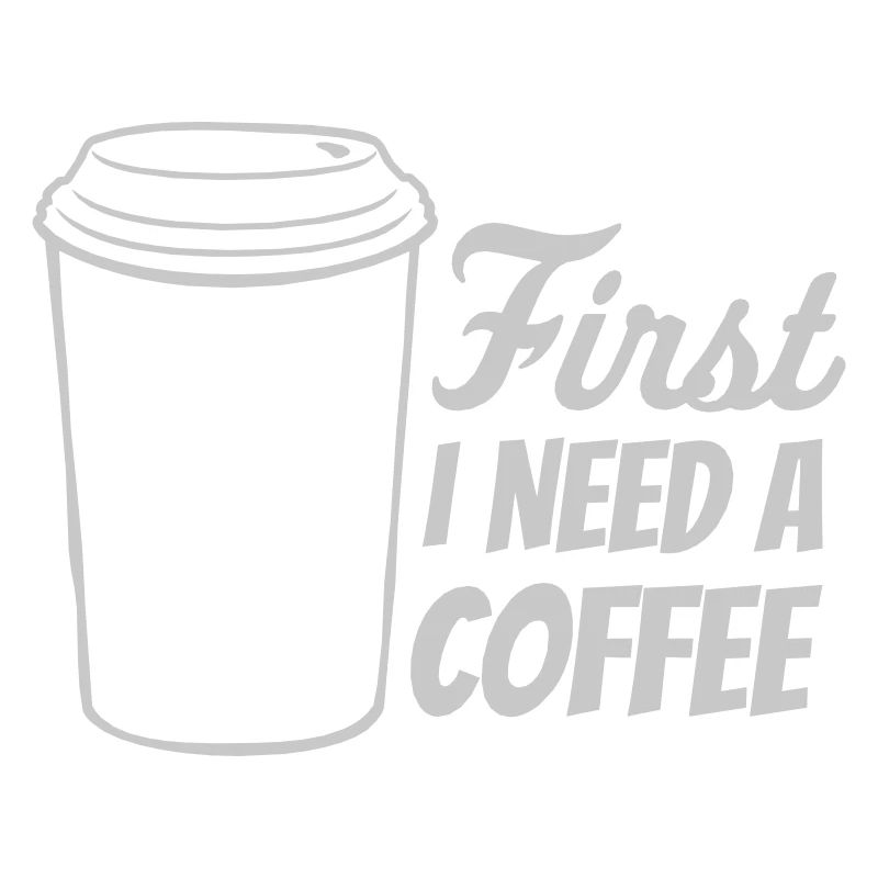 Fist I need Coffee