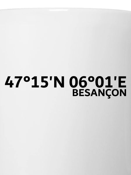 Besançon Coordinates