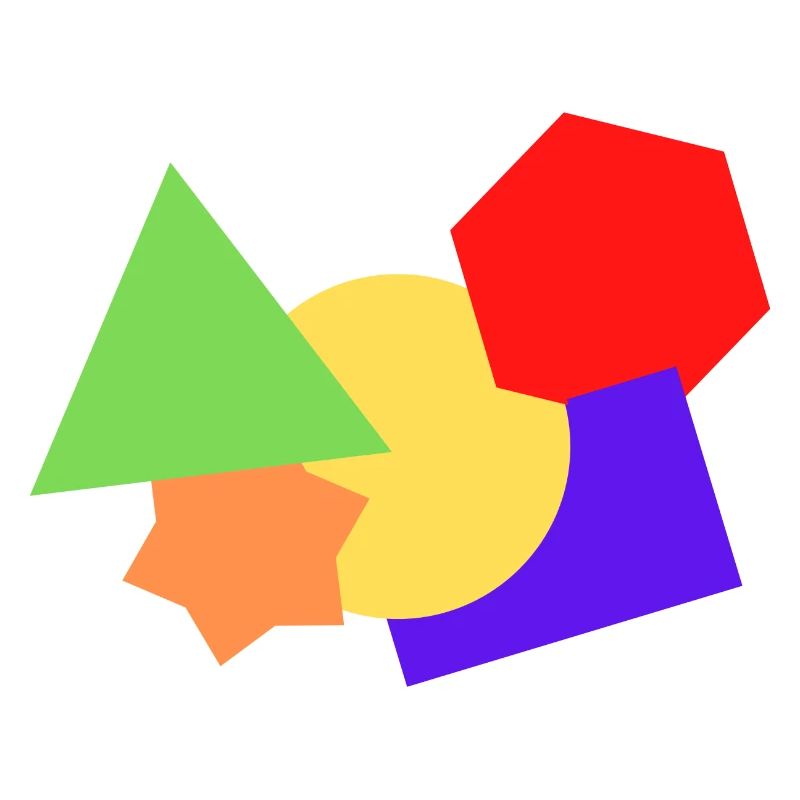 Formen bunt