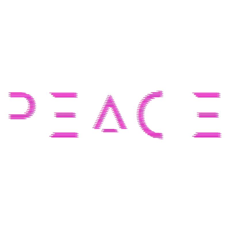 Peace for all - pink