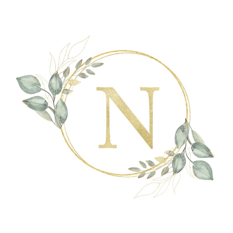 Personalisierbar Monogramm A
