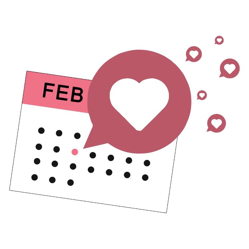 Icône J’aime le calendrier