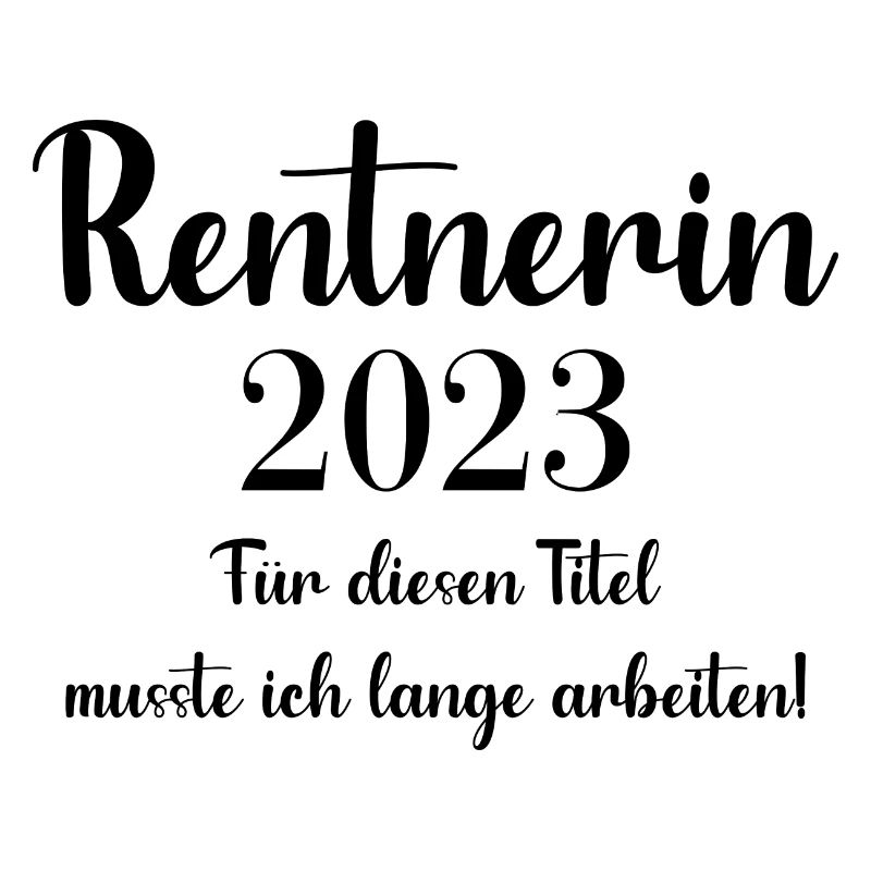 Rentnerin 2023