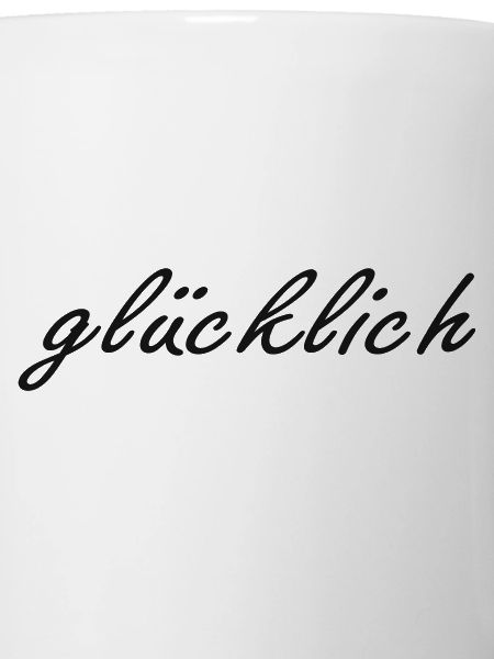 glücklich