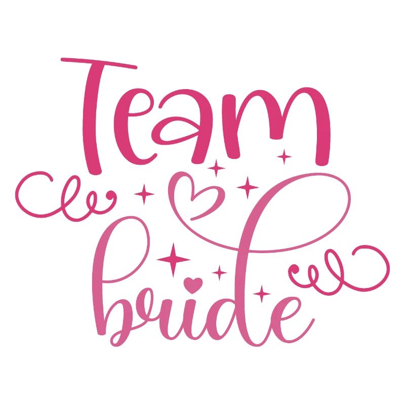 Team Braut Junggesellenabschied Herzen Braut Geschenk Jung