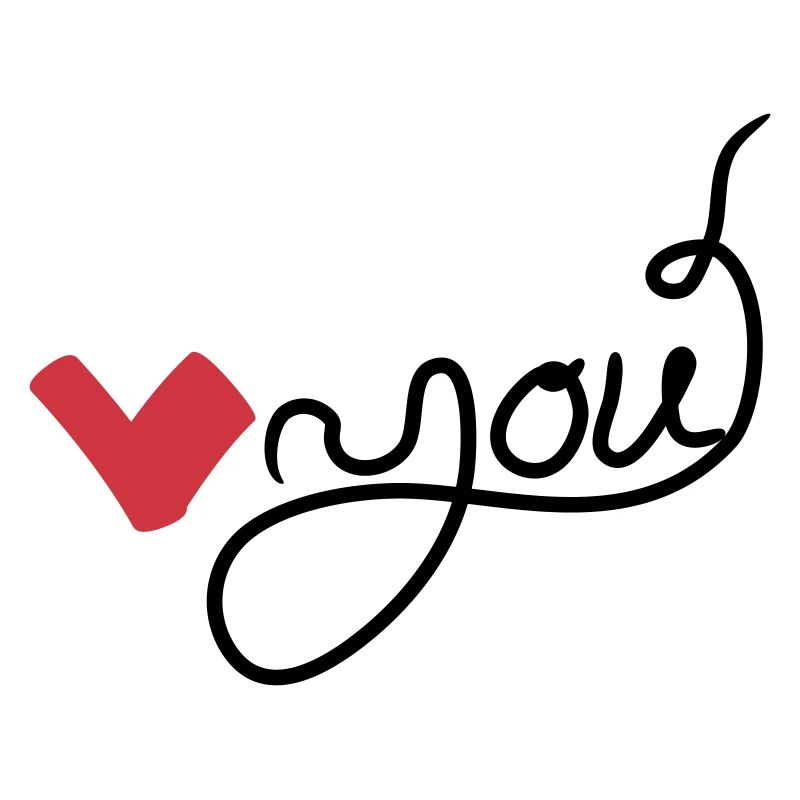 Cœur que vous avez écrit à la main