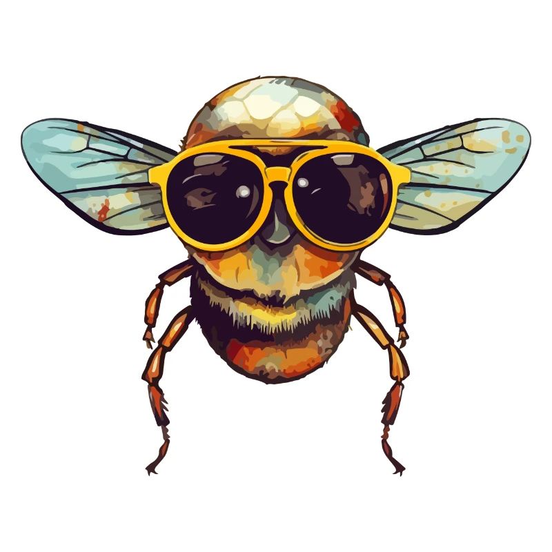 Mizi the bespectacled bee