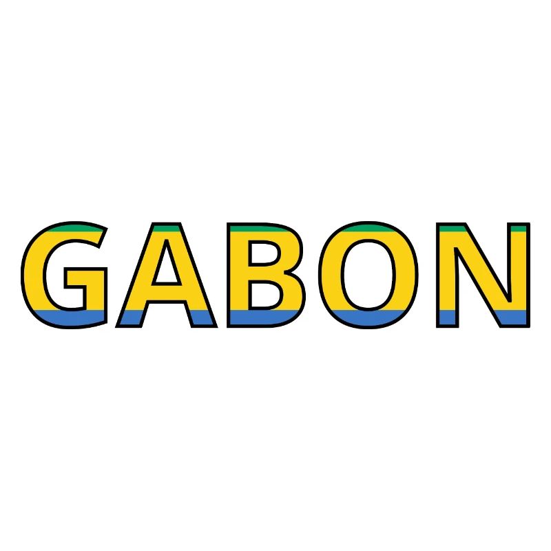 Flagge von Gabun