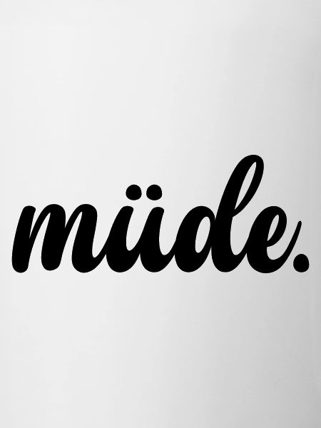 Müde