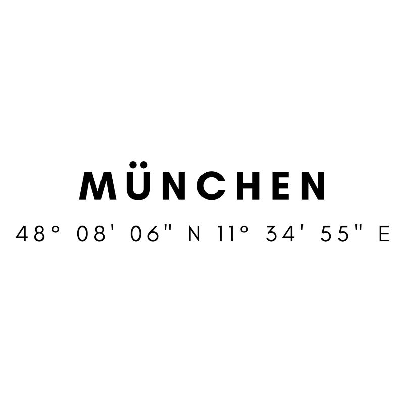 les coordonnées de Munich