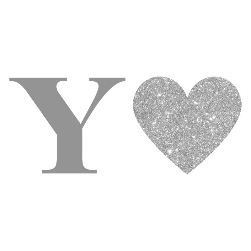 Silver Heart Letter
