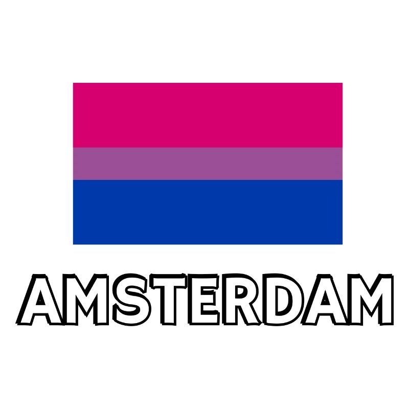 Bi Pride Flag Amsterdam