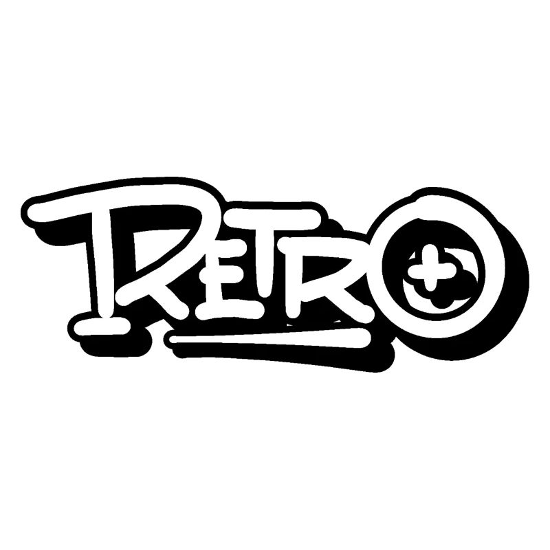 Lettrage rétro