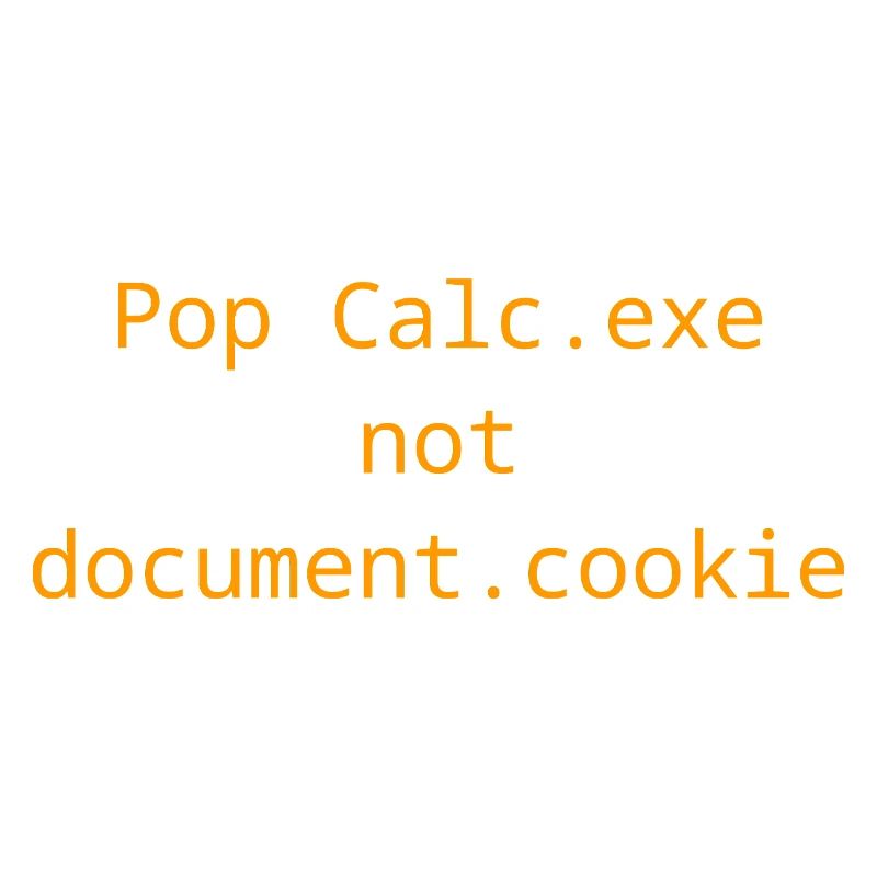 Vulnerability Exploit t-shirt - Calc.exe - XSS