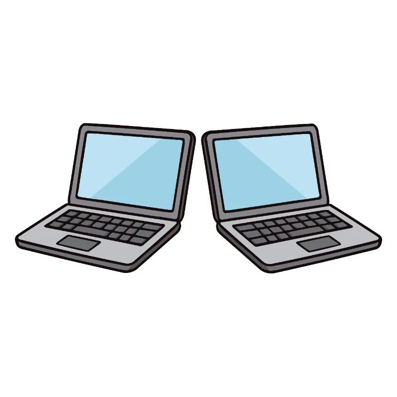 Double Laptops Collaboration