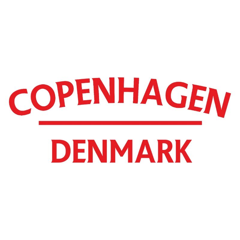Copenhague – Danemark Textdesign